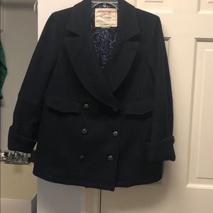 Wool pea coat